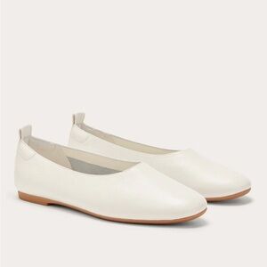 Everlane The Day Glove Flats Leather in Color Canvas size 7.5